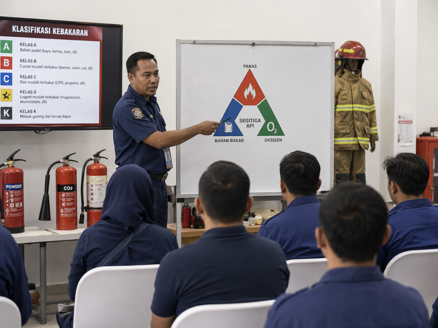 Mengenal Segitiga Api dan Klasifikasi Kebakaran: Dasar yang Sering Disalahpahami