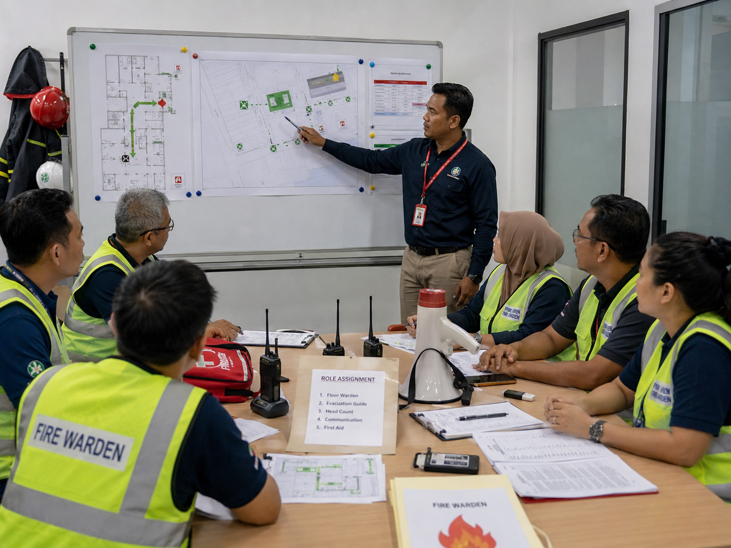 Fire Warden: Tugas Kritis pada Menit-Menit Pertama Kebakaran